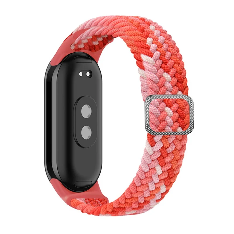 HAT PRINCE Xiaomi Smart Band 8 nylon braid strap with screen protector - Denim