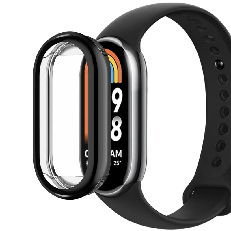 Xiaomi Smart Band 8 electroplating cover with screen protector