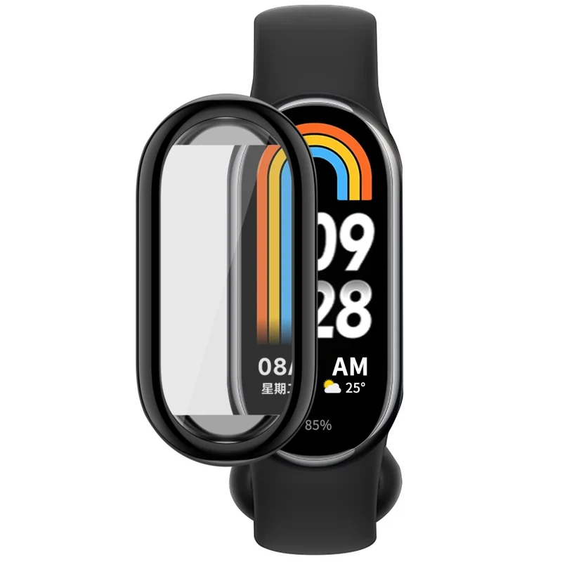 Xiaomi Smart Band 8 electroplating cover with screen protector