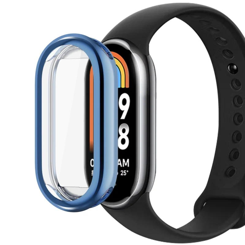 Xiaomi Smart Band 8 electroplating cover with screen protector