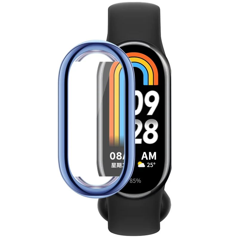 Xiaomi Smart Band 8 electroplating cover with screen protector