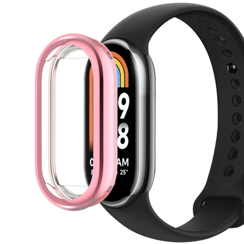 Xiaomi Smart Band 8 electroplating cover with screen protector