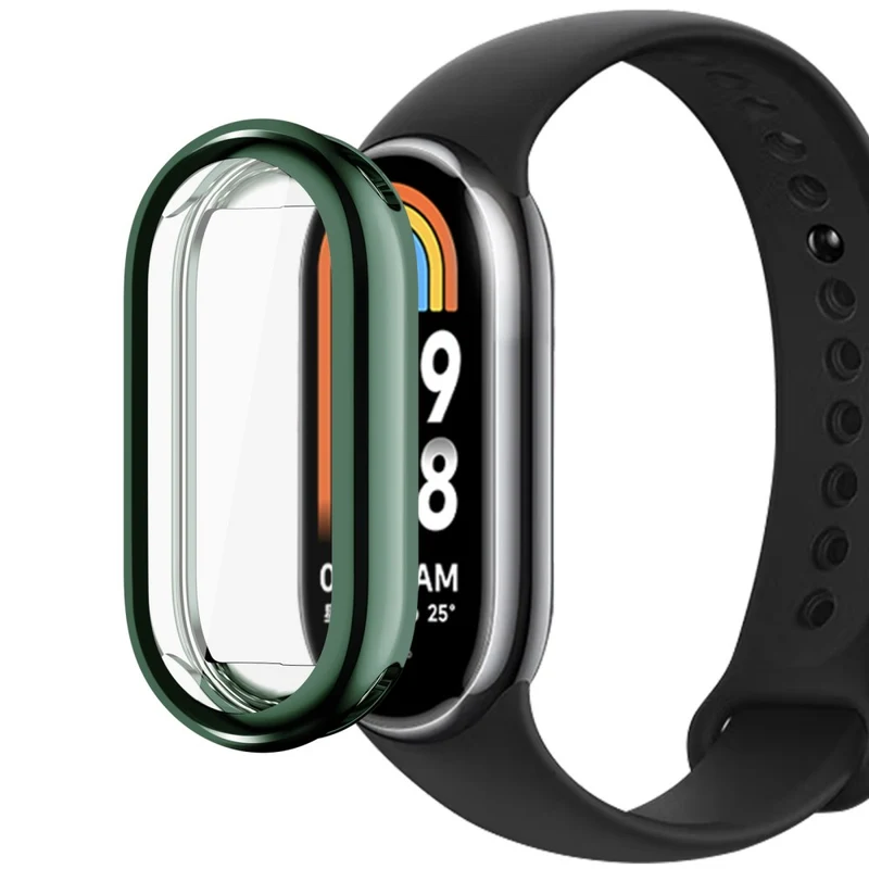 Xiaomi Smart Band 8 electroplating cover with screen protector