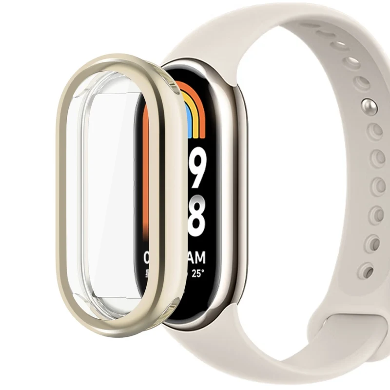 Xiaomi Smart Band 8 electroplating cover with screen protector