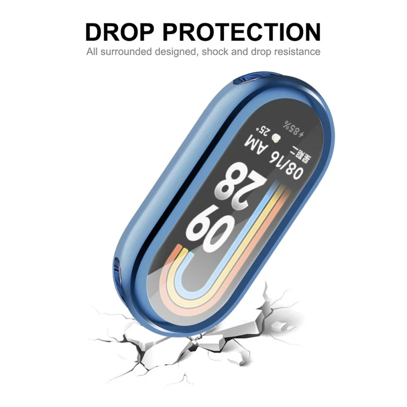 HAT PRINCE Xiaomi Smart Band 8 cover with screen protector