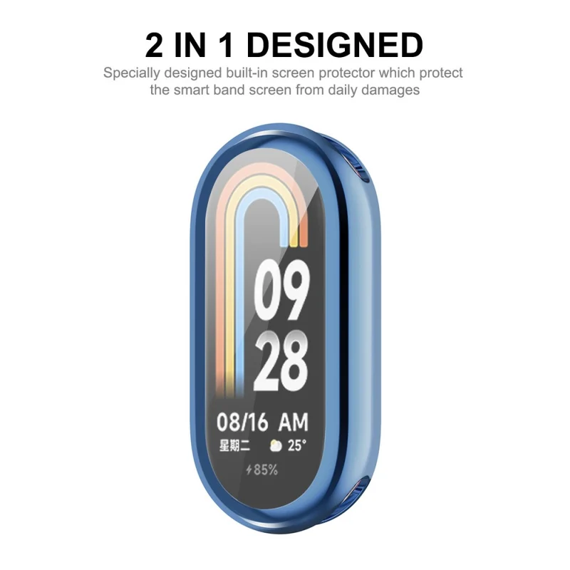 HAT PRINCE Xiaomi Smart Band 8 cover with screen protector