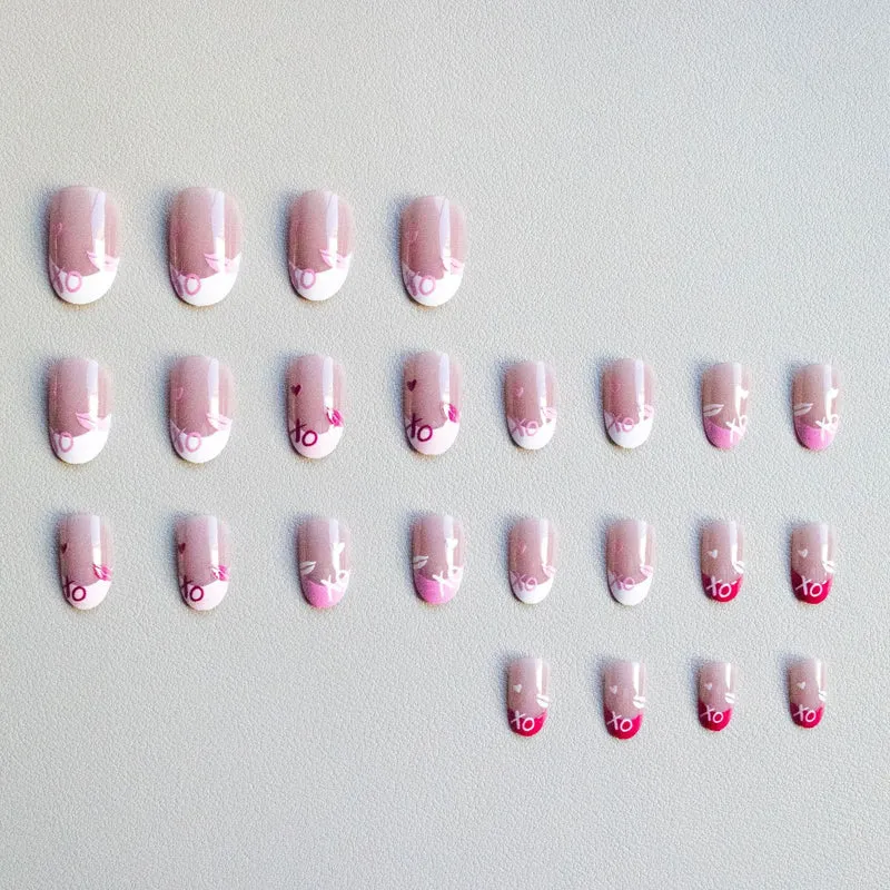 Herz-Themen-Gel-Nagelkunst-Set