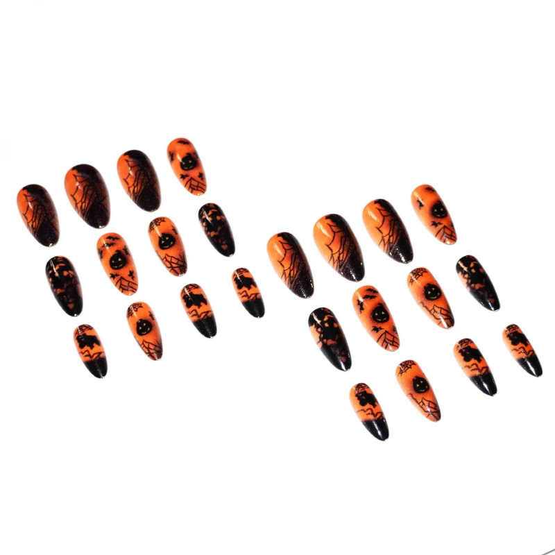 Halloween-inspirierte künstlerische Nagelkunst-Kit