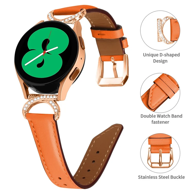 Exquisit Samsung Smartwatch Kunstleder Universell Armband