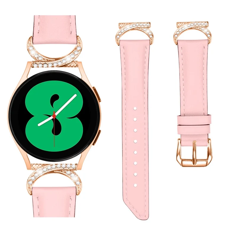 Exquisit Samsung Smartwatch Kunstleder Universell Armband