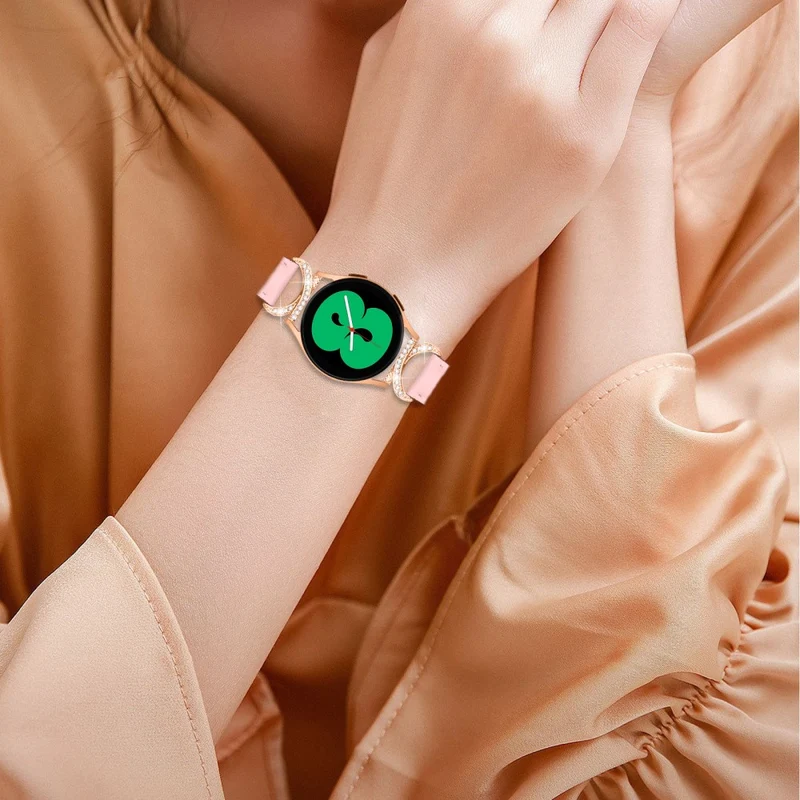Exquisit Samsung Smartwatch Kunstleder Universell Armband