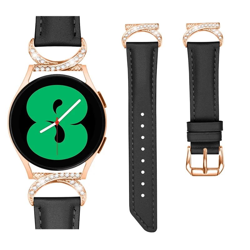 Exquisit Samsung Smartwatch Kunstleder Universell Armband