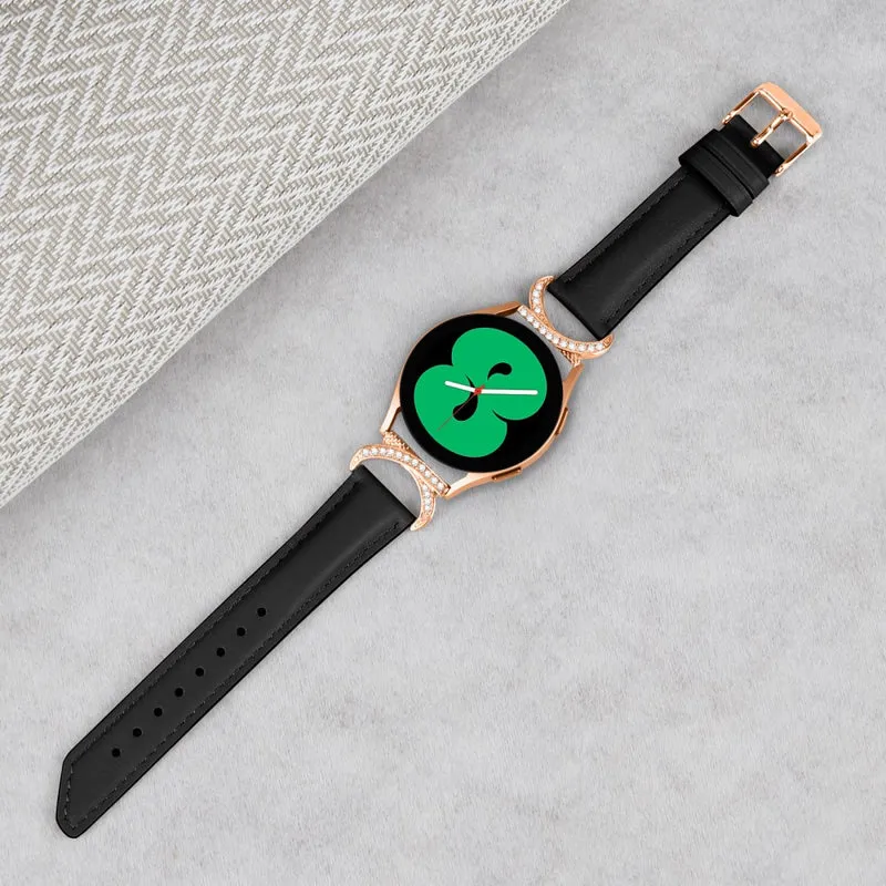 Exquisit Samsung Smartwatch Kunstleder Universell Armband