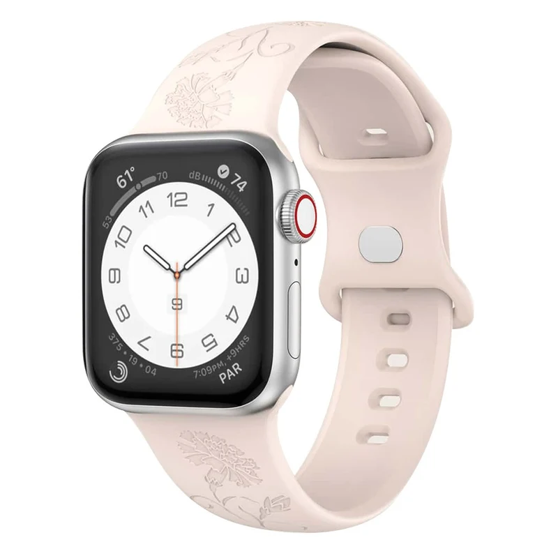 Modisch Apple Smartwatch Silikon / Tpu Universell Armband