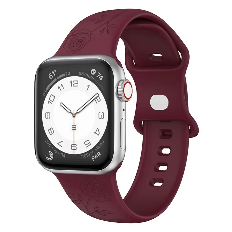 Modisch Apple Smartwatch Silikon / Tpu Universell Armband