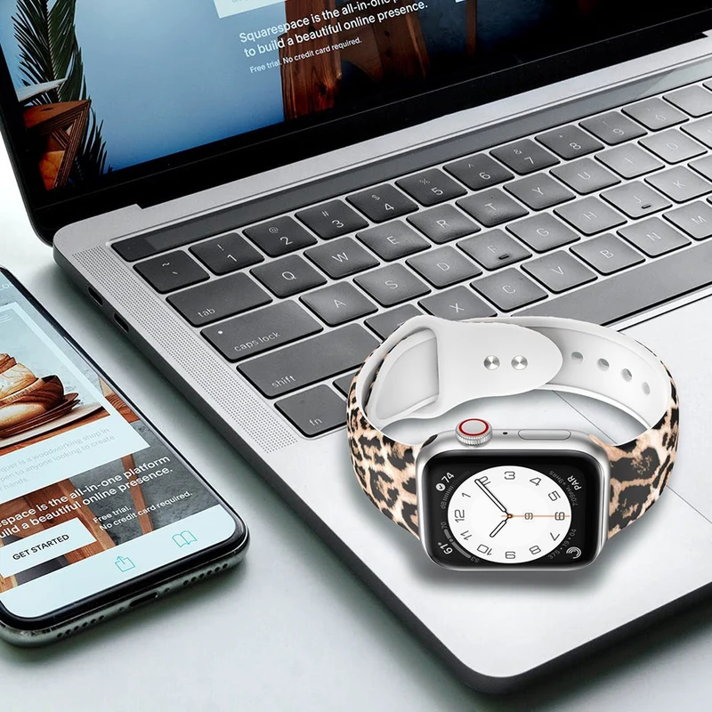 Schön Apple Smartwatch Silikon / Tpu Universell Armband - Größe: M
