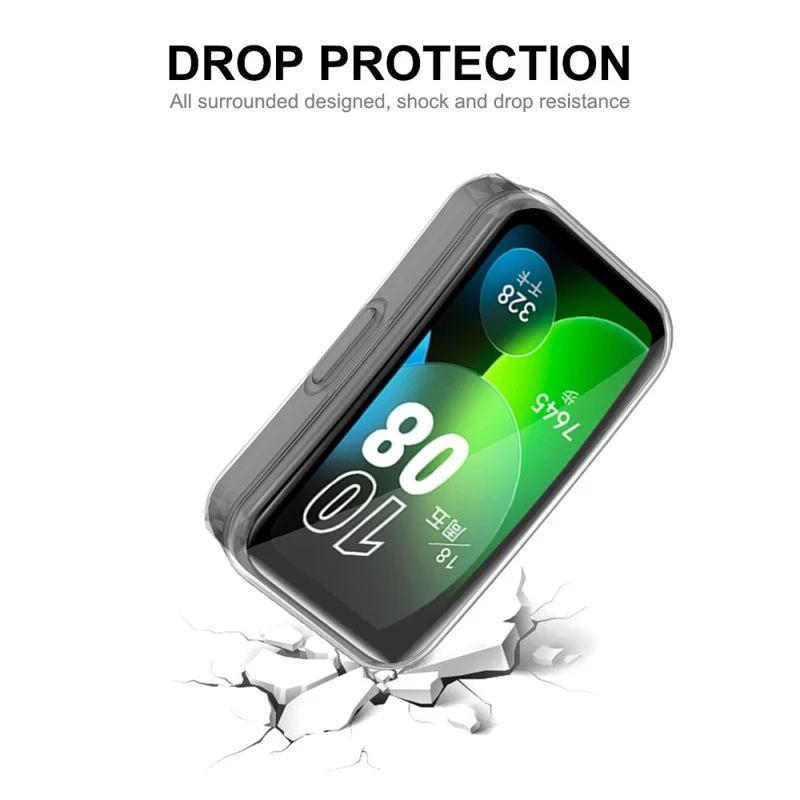 HAT PRINCE Huawei Band 8 clear cover with screen protector
