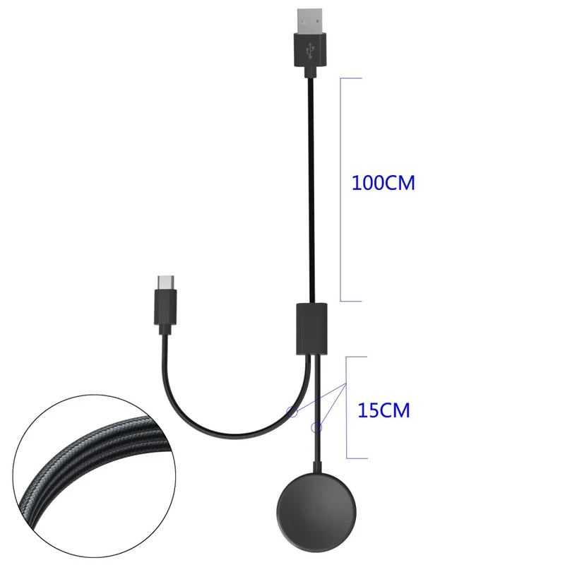 1.15m Type-C charging station dock for Samsung watch