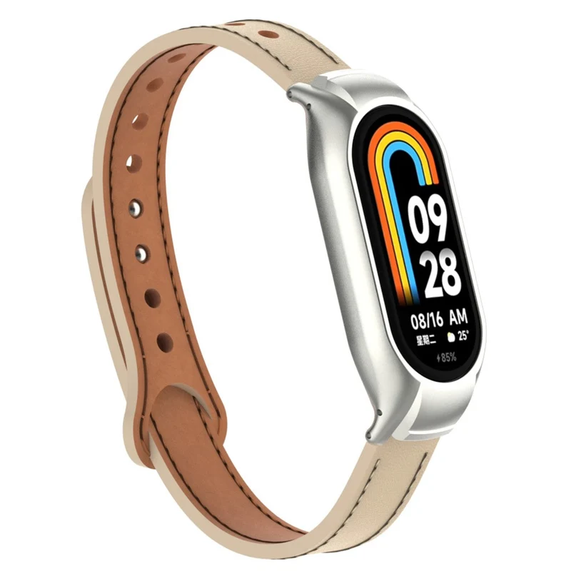 Sehr Gut Xiaomi Smart Band 8 Metall Und Kunstleder Armband