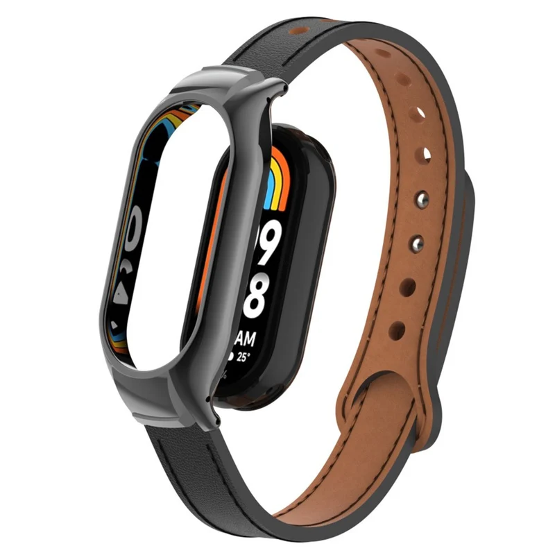 Sehr Gut Xiaomi Smart Band 8 Metall Und Kunstleder Armband
