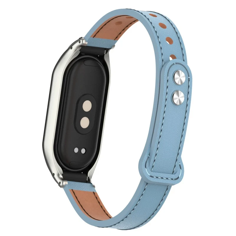 Sehr Gut Xiaomi Smart Band 8 Metall Und Kunstleder Armband