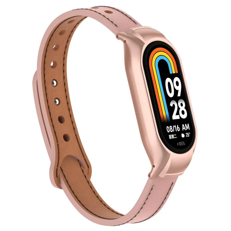 Sehr Gut Xiaomi Smart Band 8 Metall Und Kunstleder Armband