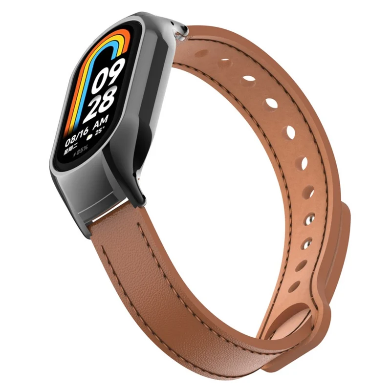 Sehr Gut Xiaomi Smart Band 8 Metall Und Kunstleder Armband