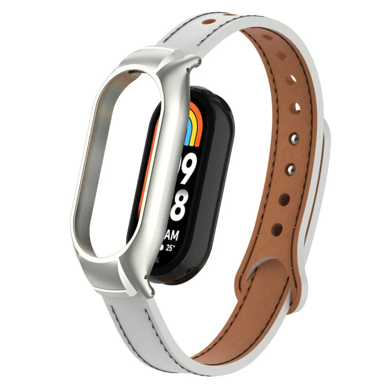 Sehr Gut Xiaomi Smart Band 8 Metall Und Kunstleder Armband
