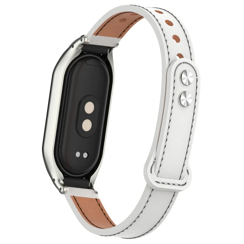 Sehr Gut Xiaomi Smart Band 8 Metall Und Kunstleder Armband