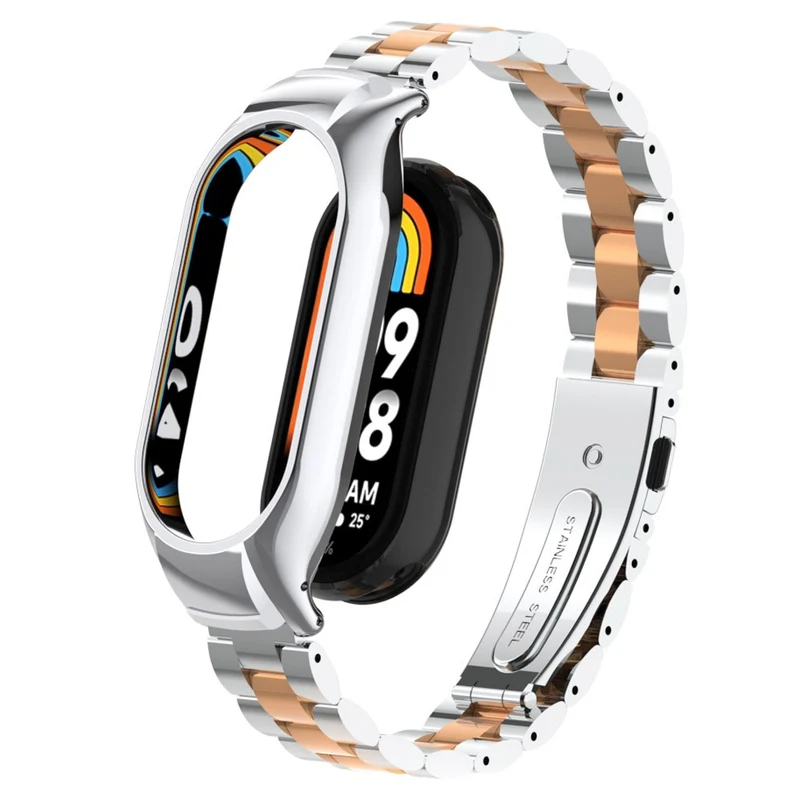 Bequem Xiaomi Smart Band 8 Metall Armband