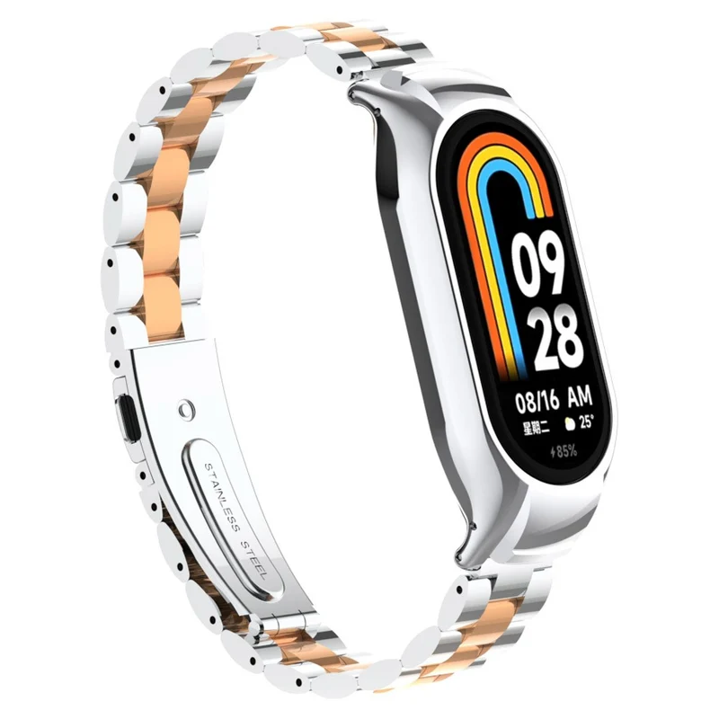 Bequem Xiaomi Smart Band 8 Metall Armband