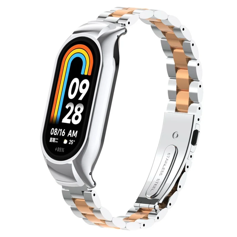Bequem Xiaomi Smart Band 8 Metall Armband