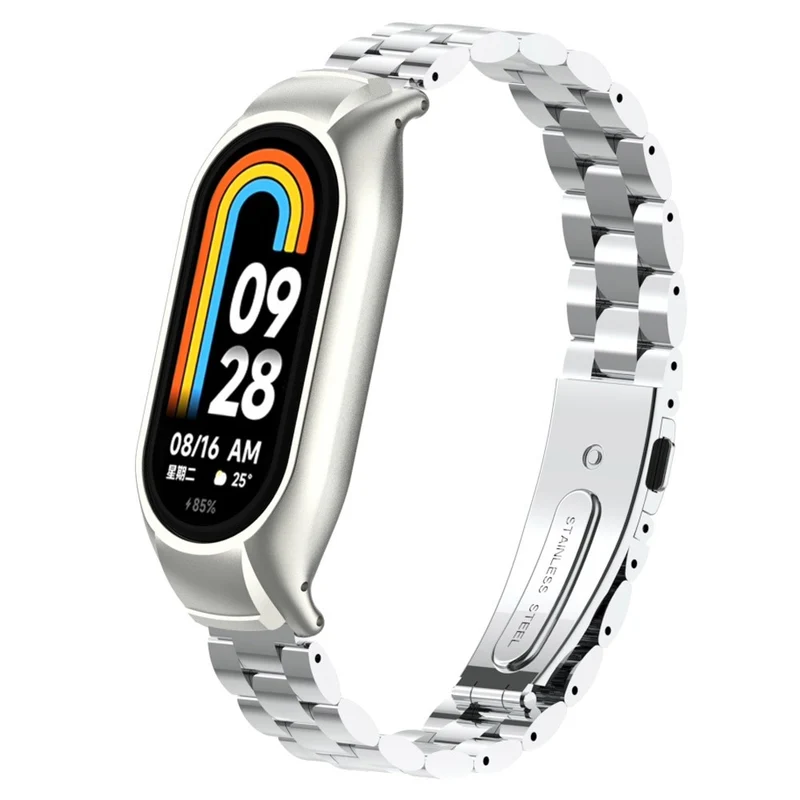 Bequem Xiaomi Smart Band 8 Metall Armband