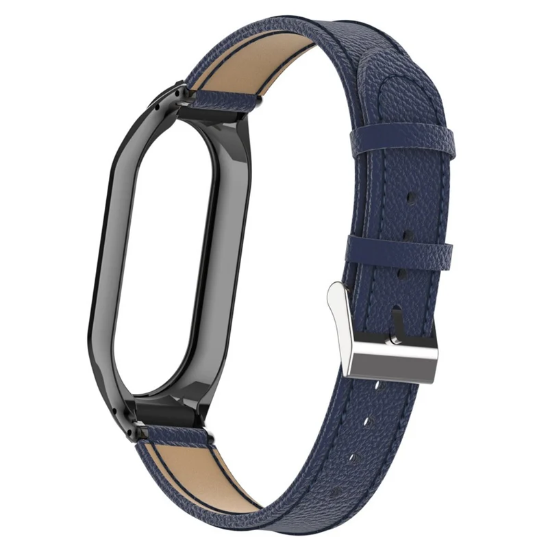 Zeitlos Xiaomi Smart Band 8 Echtes Leder Und Metall Armband