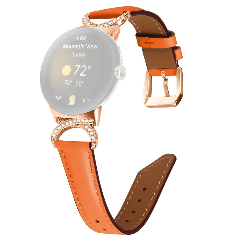 Reizend Google Pixel Watch Kunstleder Armband