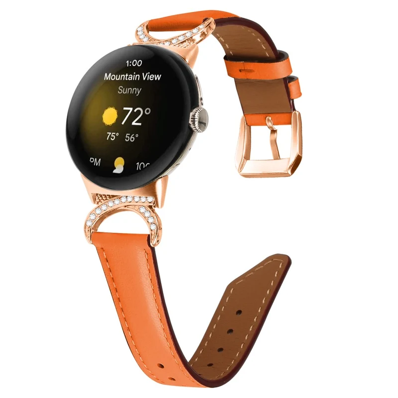 Reizend Google Pixel Watch Kunstleder Armband