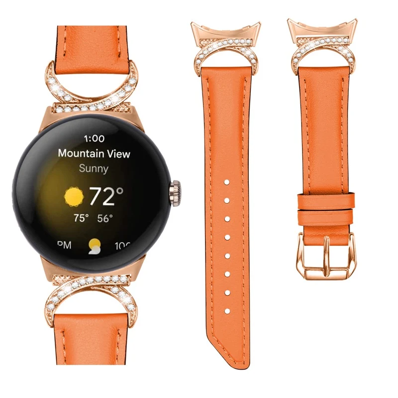 Reizend Google Pixel Watch Kunstleder Armband
