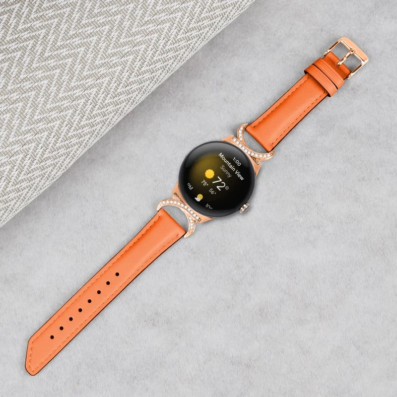 Reizend Google Pixel Watch Kunstleder Armband