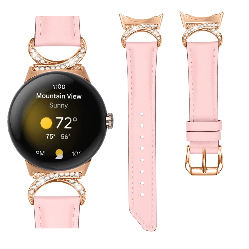 Reizend Google Pixel Watch Kunstleder Armband