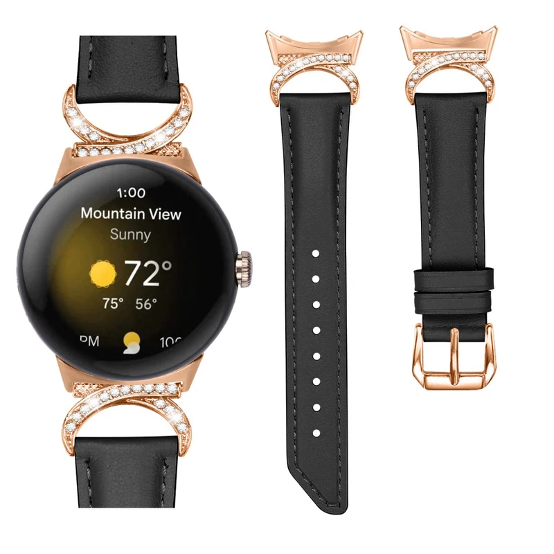 Reizend Google Pixel Watch Kunstleder Armband