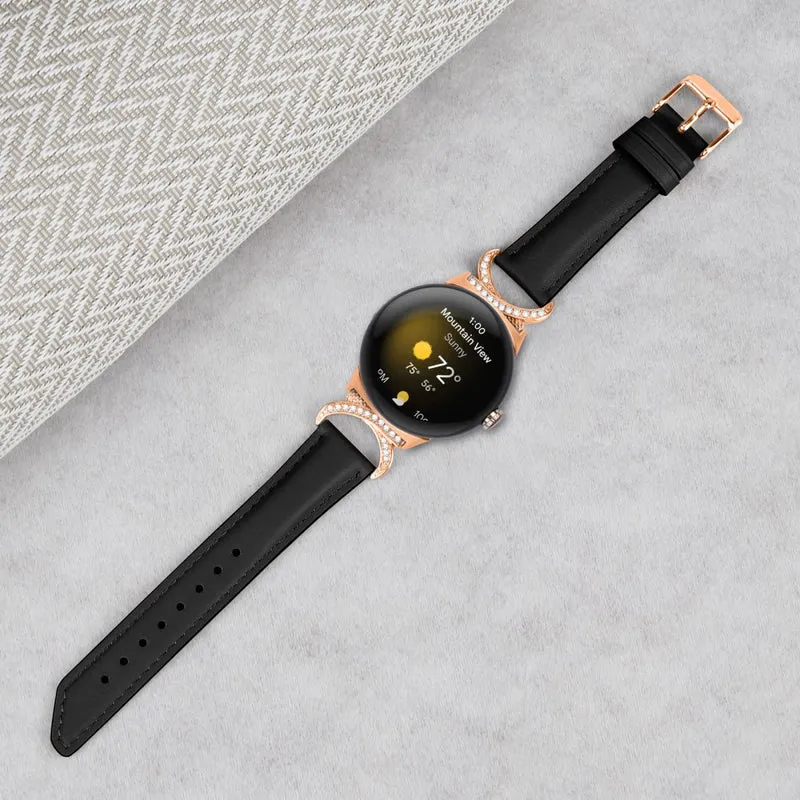 Reizend Google Pixel Watch Kunstleder Armband