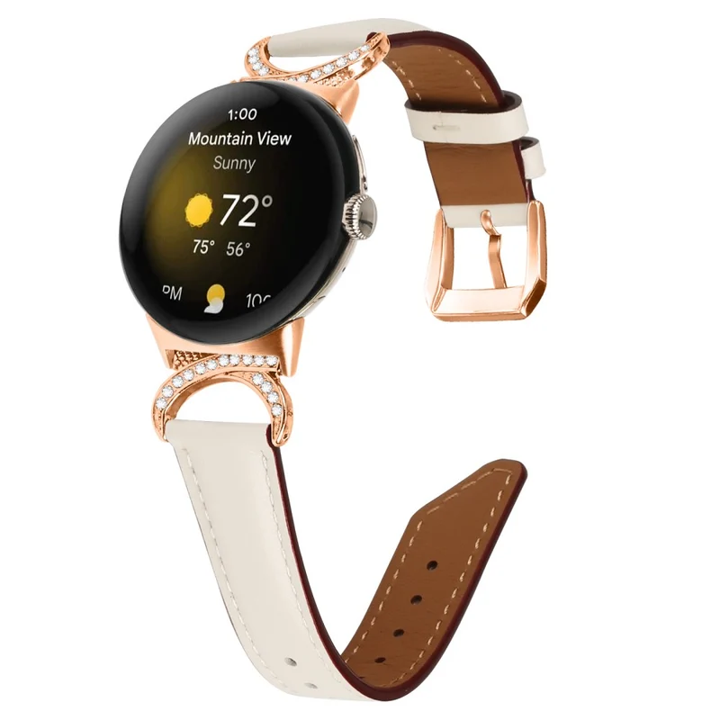 Reizend Google Pixel Watch Kunstleder Armband