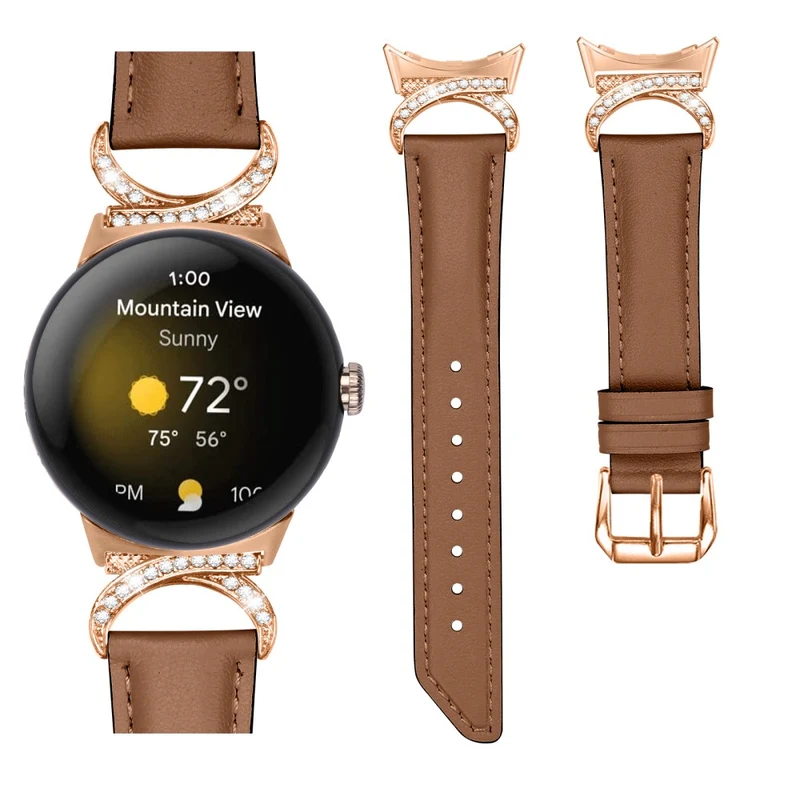 Reizend Google Pixel Watch Kunstleder Armband