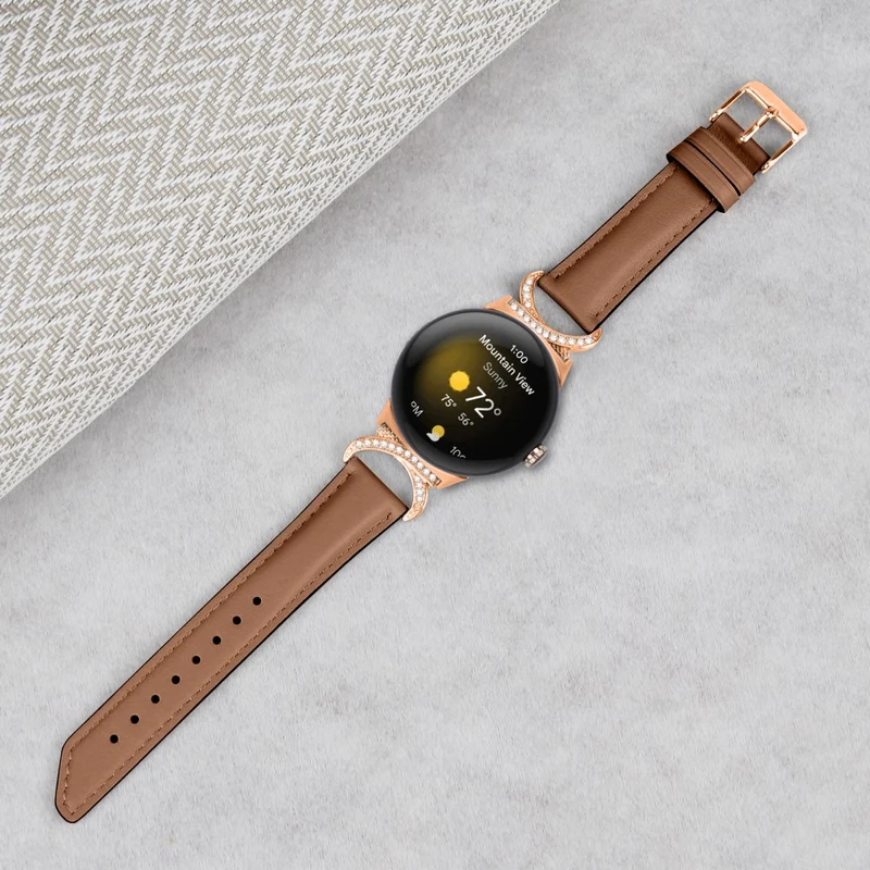 Reizend Google Pixel Watch Kunstleder Armband