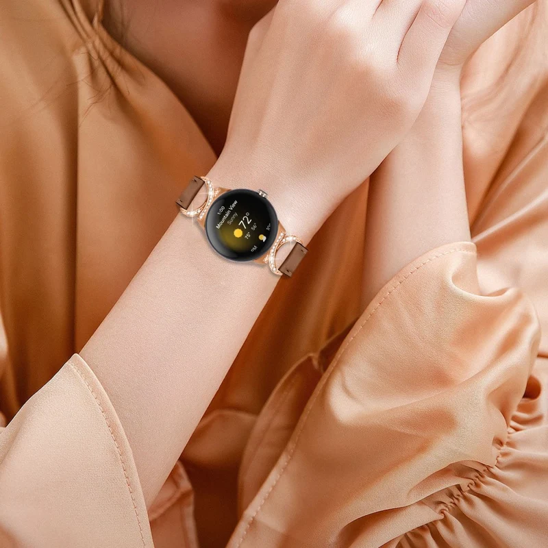 Reizend Google Pixel Watch Kunstleder Armband