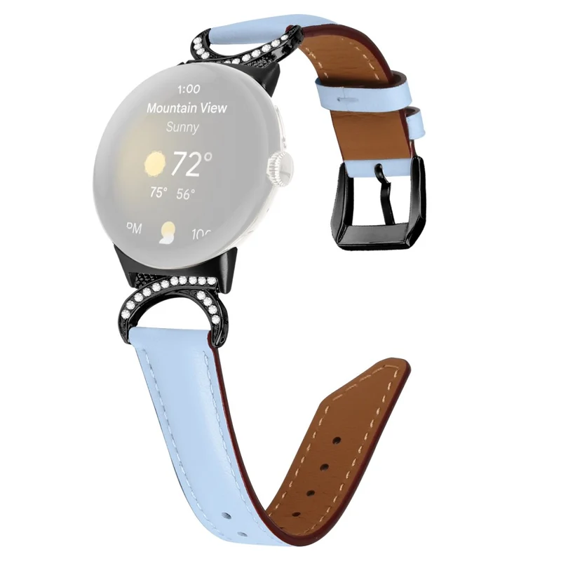 Mega Zäh Google Pixel Watch Kunstleder Armband