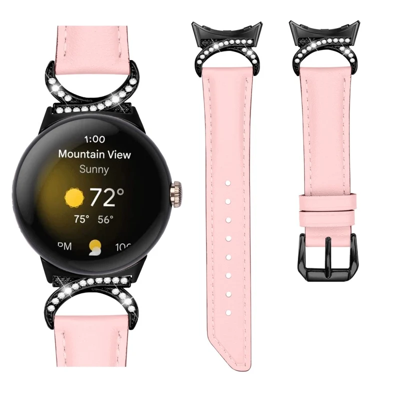 Mega Zäh Google Pixel Watch Kunstleder Armband