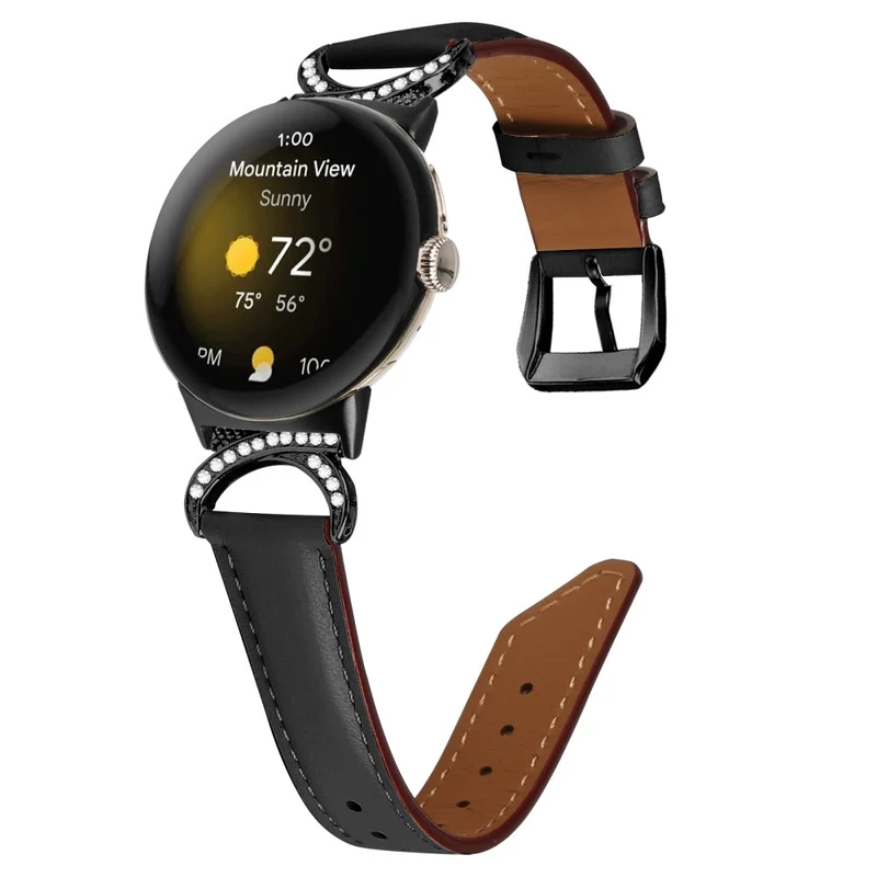 Mega Zäh Google Pixel Watch Kunstleder Armband