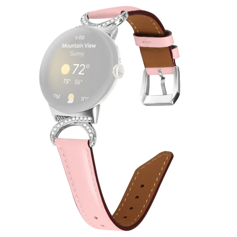 Unglaublich Schön Google Pixel Watch Kunstleder Armband