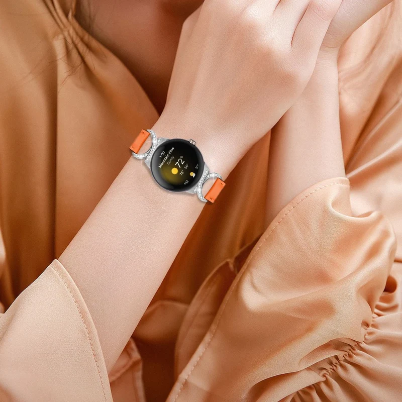 Unglaublich Schön Google Pixel Watch Kunstleder Armband